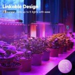 BBOUNDER 2ft 4-Pack LED Grow Lights for Plants