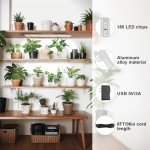 Full Spectrum LED Grow Light Strips - 2 Pack