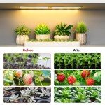 Full Spectrum Grow Light Panel Set for Indoors