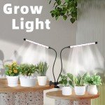 Full Spectrum 6500K LED Grow Light with Clip
