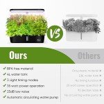 Indoor Hydroponic Garden with LED Grow Light