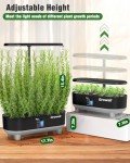 Growell Hydroponics Indoor Garden Kit with LED Light