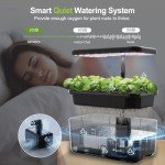 Indoor Hydroponic Herb Garden Kit with LED Light