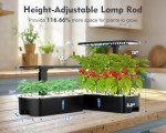 Indoor Hydroponic Garden Kit with LED Light