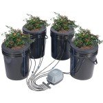 VEVOR 4-Bucket DWC Hydroponic Grow System