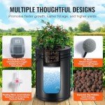 VEVOR 4-Bucket DWC Hydroponic Grow System