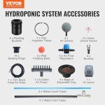 VEVOR 4-Bucket DWC Hydroponic Grow System