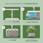 AeroGarden Harvest Elite Indoor Hydroponic System