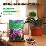 Organic Clay Pebbles for Hydroponics and Gardening