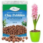 Organic Expanded Clay Pebbles for Hydroponics - 10 lbs