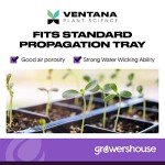 OrganiPlug Hydroponic Seed Starter Plugs - 100 Pack