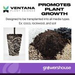 OrganiPlug Hydroponic Seed Starter Plugs - 100 Pack