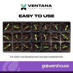 OrganiPlug Hydroponic Seed Starter Plugs - 100 Pack