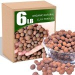 Organic Clay Pebbles for Hydroponics and Indoor Plants