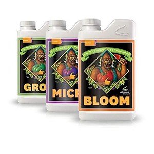 Hydroponic Nutrients Bloom, Micro & Grow - 3 Pack