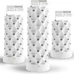 Hydroponic Tower for Indoor Plants - Nutraponics