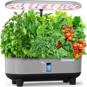 Growell Hydroponics 16-Pod Indoor Garden System