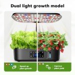 Ahopegarden Indoor Hydroponic Herb Garden Kit