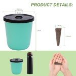 Kiiicii Hydroponic Planter Kit with Growing Sponges