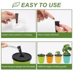 Kiiicii Hydroponic Planter Kit with Growing Sponges