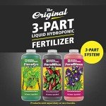 Hydroponic Nutrient Trio: FloraMicro, FloraBloom, FloraGro