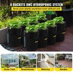 VEVOR 5-Gallon DWC Hydroponic System with Pump