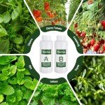 Tigvio Hydroponic Nutrients A&B - 1000ml Set
