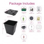 4-Bucket Hydroponic Growing System for Vegetables