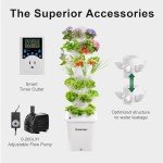 GROWNEER Hydroponic Tower System for 35 Plants