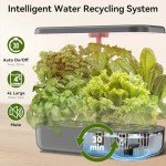LYKOCLEAN 12-Pod Hydroponic Indoor Herb Garden