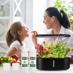 Tigvio Hydroponic Nutrients A&B - 1000ml Set