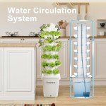 GROWNEER Hydroponic Tower System for 35 Plants