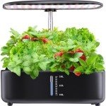Indoor Hydroponic Growing System with LED Light