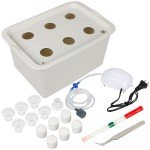 Aunifun DIY Hydroponic Grower Kit with Air Pump