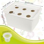 Aunifun DIY Hydroponic Grower Kit with Air Pump