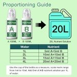 Hydroponics A&B Nutrients for Plant Growth