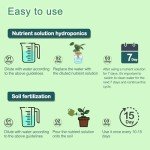 Hydroponics A&B Nutrients for Plant Growth