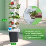 30-Plant Vertical Hydroponic Garden System