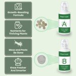 Homeleafy Hydroponics Nutrients A & B Plant Food