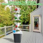 30-Plant Vertical Hydroponic Garden System