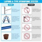 LAPOND A-Type Hydroponic Growing System for 72 Plants