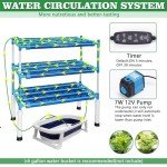 LAPOND Premium Hydroponic Growing Kit – 108 Holes