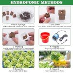 LAPOND Premium Hydroponic Growing Kit – 108 Holes