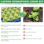 LAPOND Premium Hydroponic Growing Kit – 108 Holes