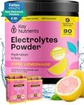 KEY NUTRIENTS Electrolyte Powder – Pink Lemonade Flavor