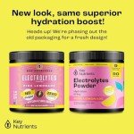 KEY NUTRIENTS Electrolyte Powder – Pink Lemonade Flavor