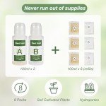 Tigvio Hydroponic Nutrients A&B for Indoor Gardening