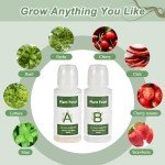 Tigvio Hydroponic Nutrients A&B for Indoor Gardening