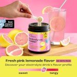 KEY NUTRIENTS Electrolyte Powder – Pink Lemonade Flavor