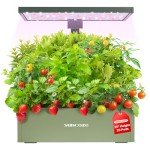 SUNCOZE Indoor Hydroponic Garden Kit with 20 Pods